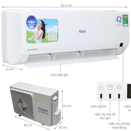Máy lạnh treo tường Aqua 
