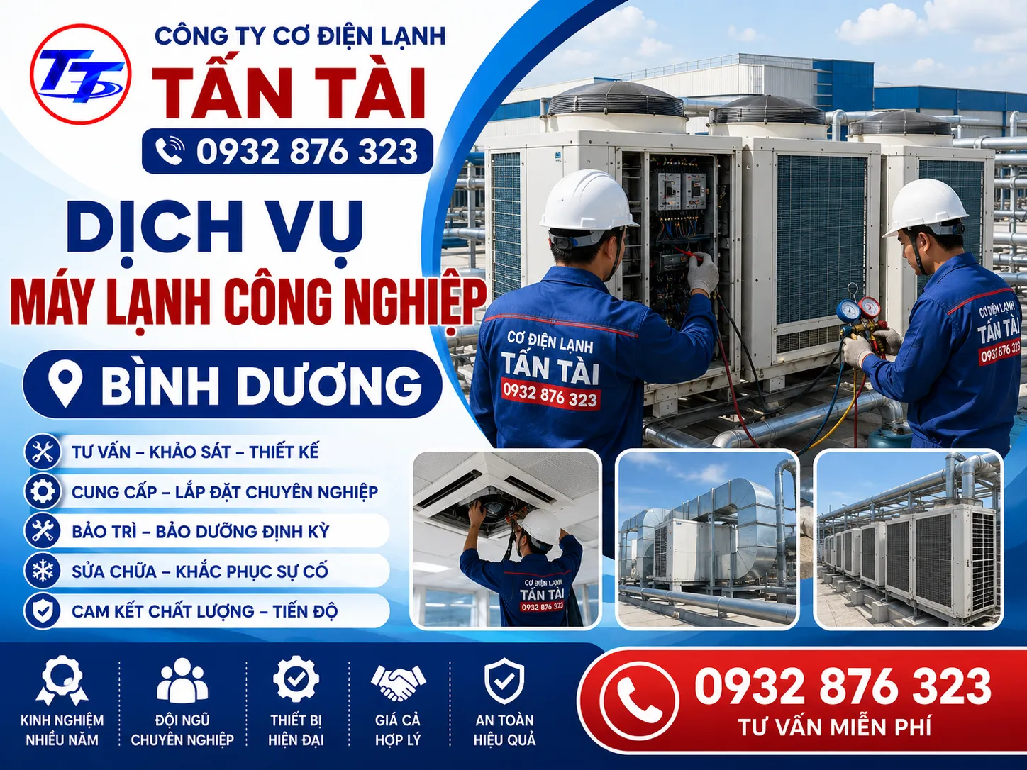 Dịch Vụ Máy Lạnh Công Nghiệp Bình Dương