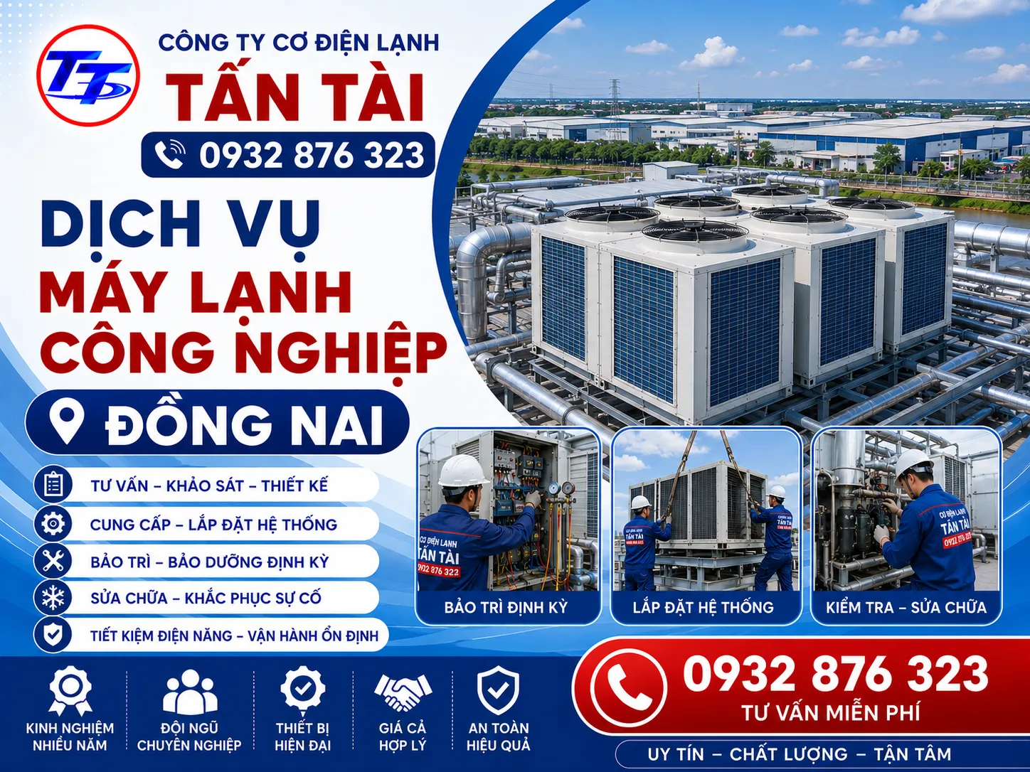 Dịch Vụ Máy Lạnh Công Nghiệp Đồng Nai