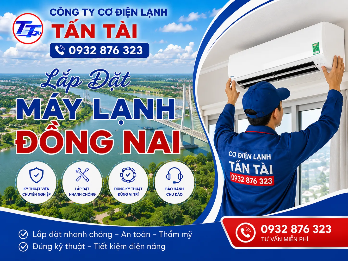 Lắp Đặt Máy Lạnh Đồng Nai 