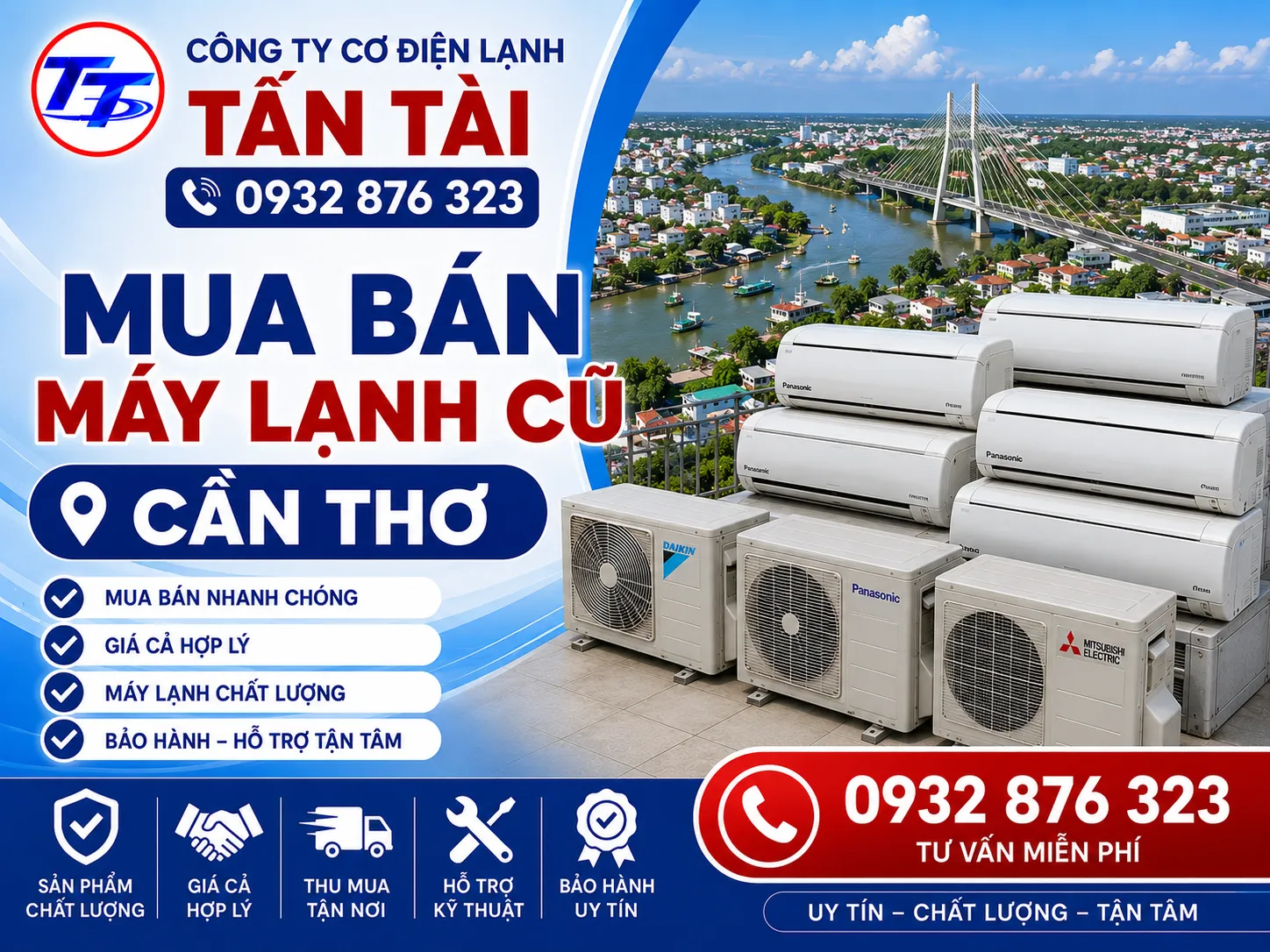 Mua Bán Máy Lạnh Cũ Cần Thơ