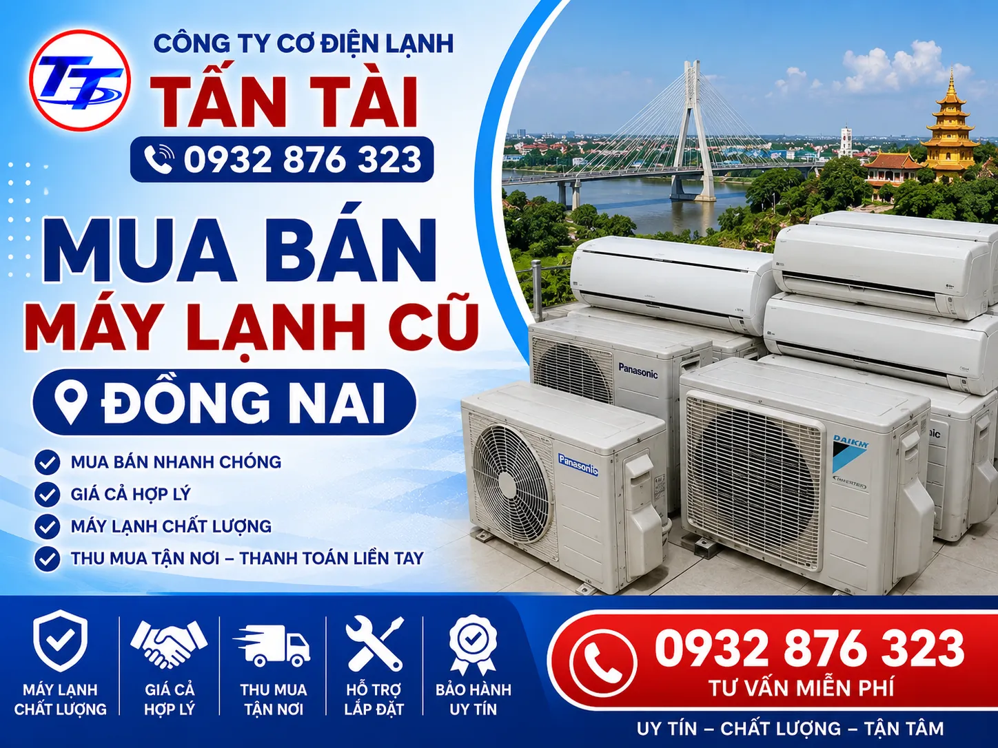 Mua Bán Máy Lạnh Cũ Đồng Nai