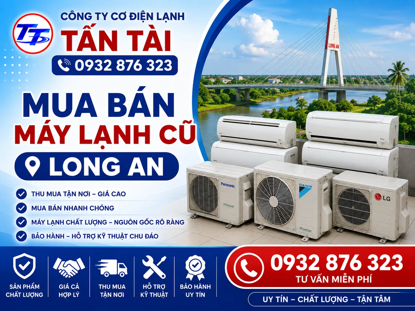 Mua Bán Máy Lạnh Cũ Long An
