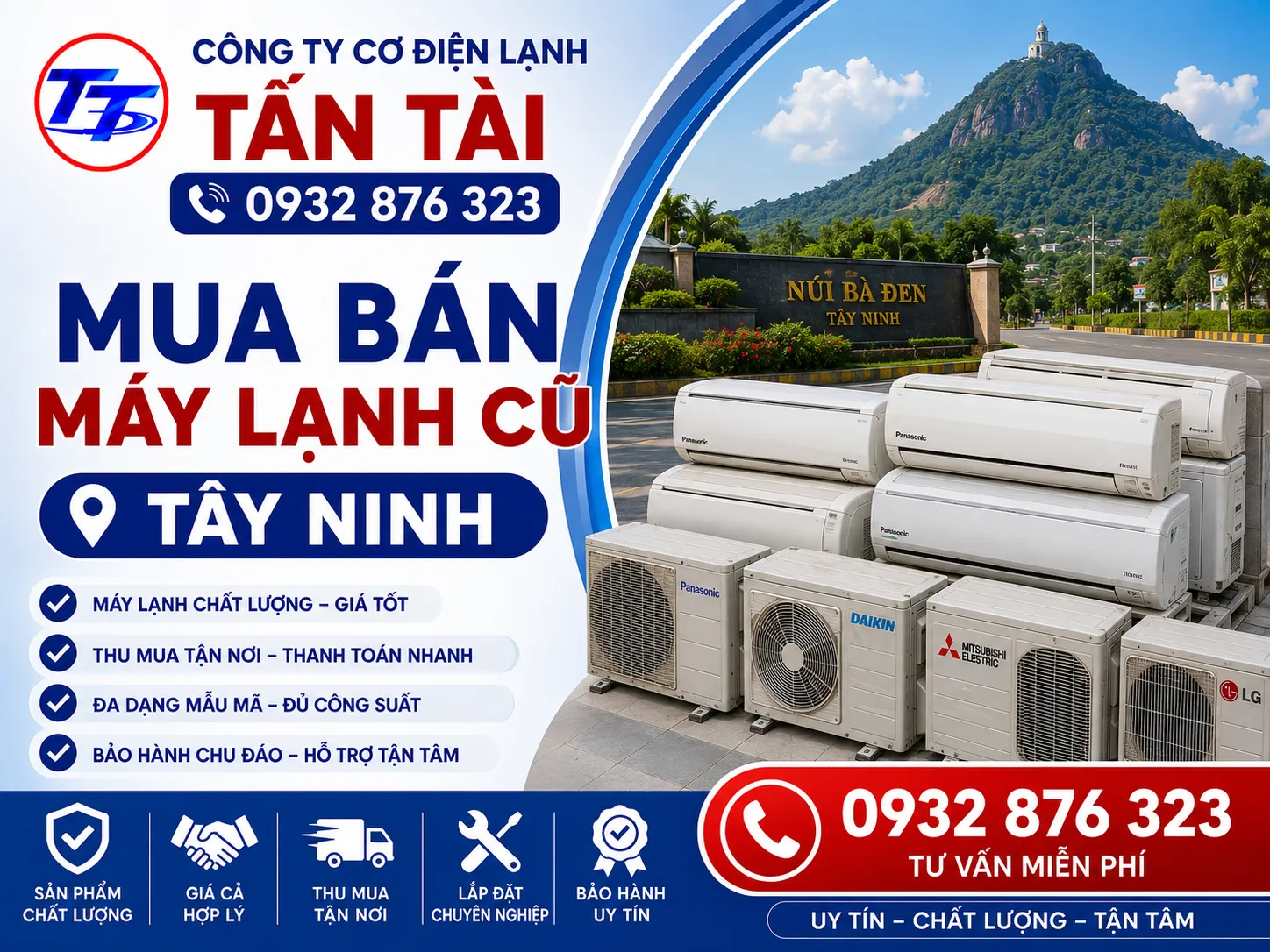 Mua Bán Máy Lạnh Cũ Tây Ninh