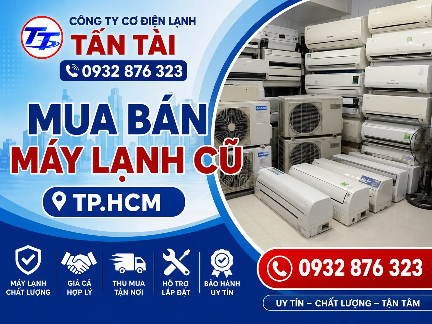 Mua Bán Máy Lạnh Cũ TP.HCM