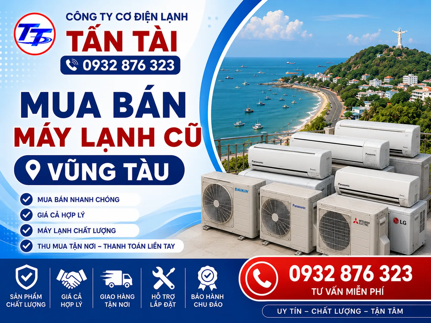 Mua Bán Máy Lạnh Cũ Vũng Tàu