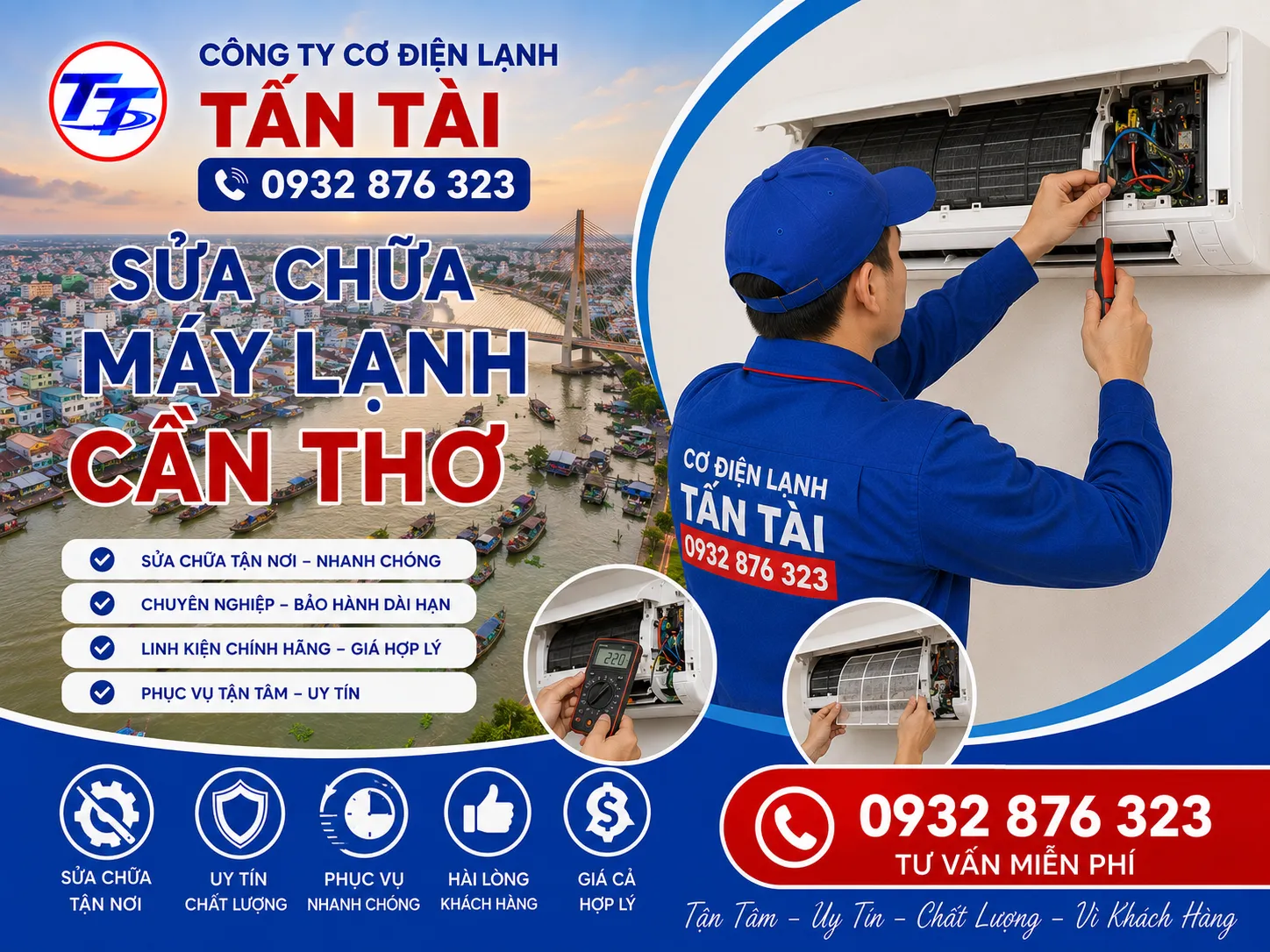 Sửa Chữa Máy Lạnh Cần Thơ