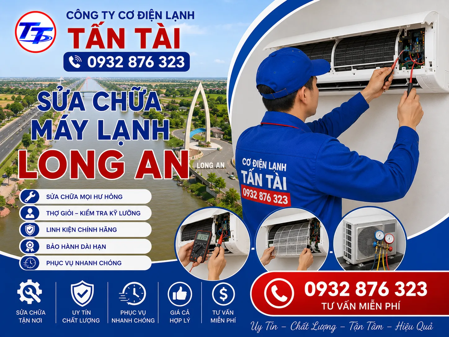 Sửa Chữa Máy Lạnh Long An