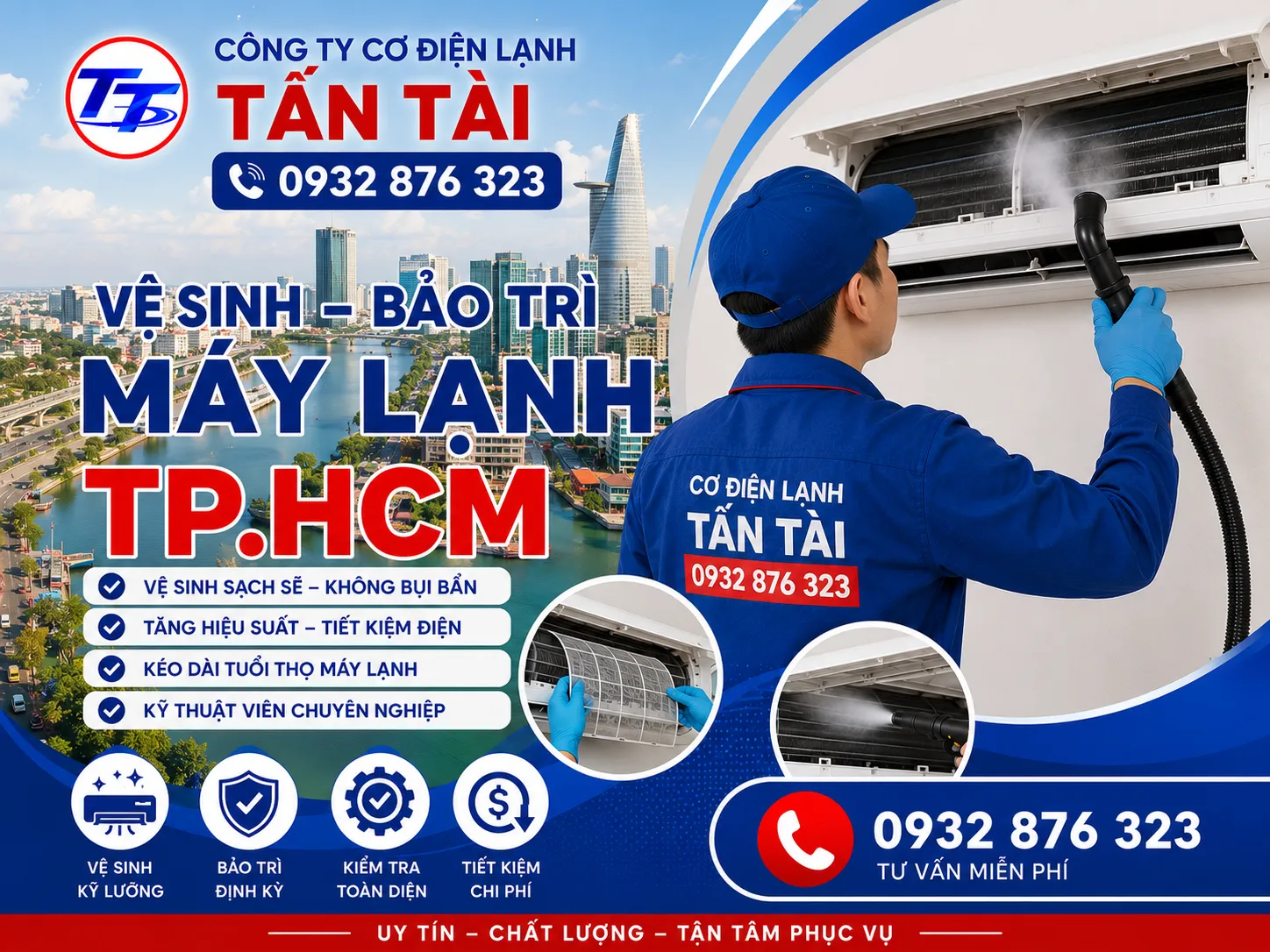 Vệ Sinh - Bảo Trì Máy Lạnh TP.HCM