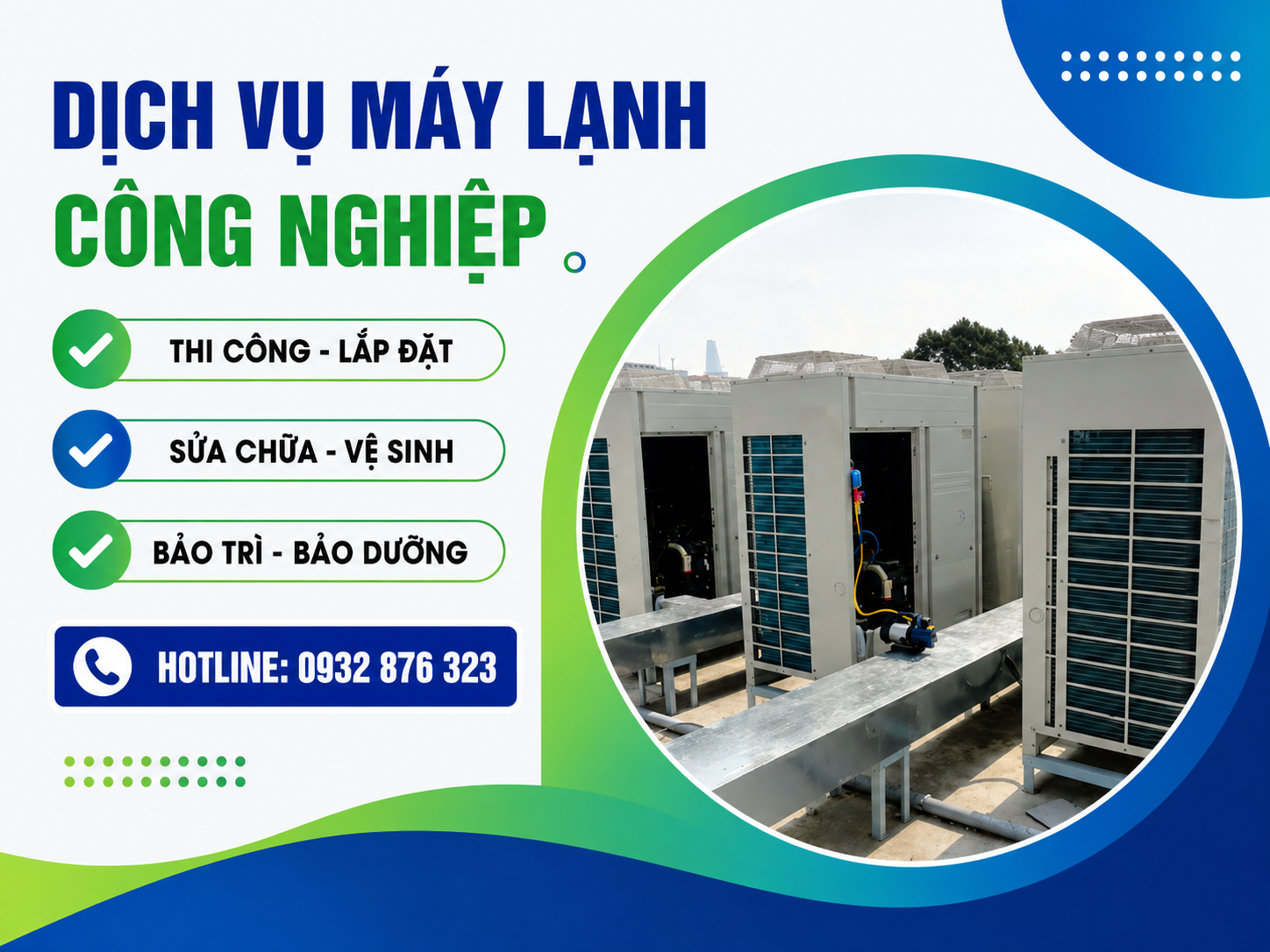 Dịch vụ máy lạnh công nghiệp