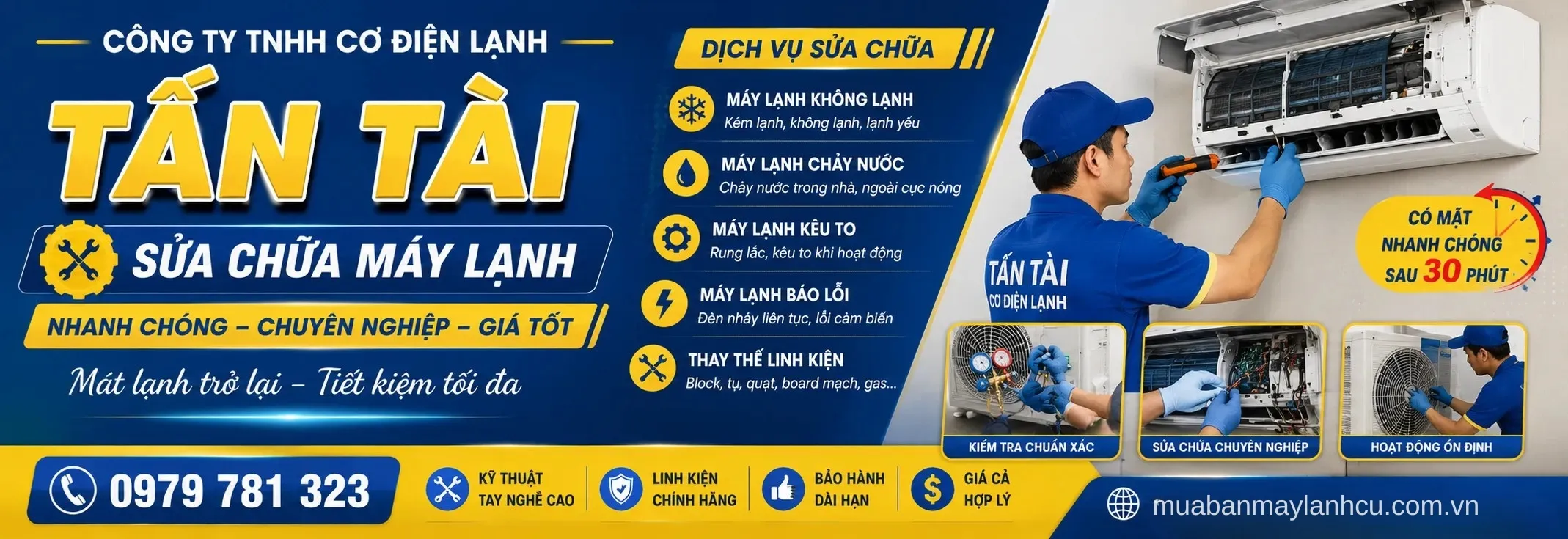 sửa chữa vệ sinh máy lạnh bình dương