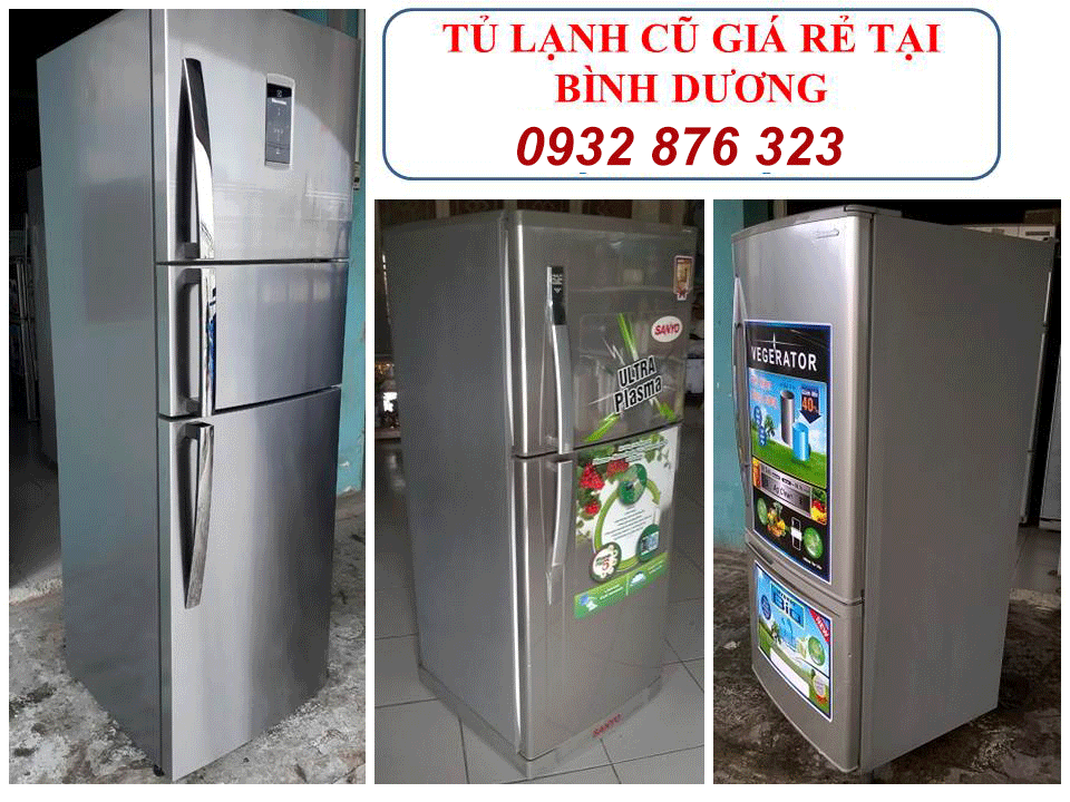 thu tủ lạnh cũ giá cao bình dương